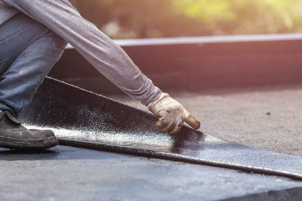 Professional Waterproofing technician working in Cornelius, OR